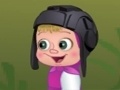 Peli Masha and the Bear: Jumping on logs