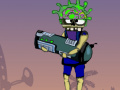 Peli Silly Bombs and Space Invaders 
