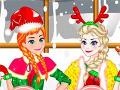 Peli Elsa And Anna Christmas Day