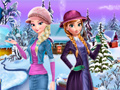 Peli Elsa and Anna Winter Dress Up