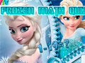 Peli Frozen Math Quiz