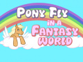 Peli Pony fly in a fantasy world