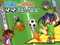 Peli Yuki and Rina Football