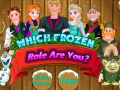 Peli Which Frozen Role Are You