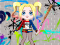 Peli Cute Harley Quinn Dress Up