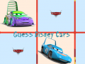 Peli Guess Disney Cars