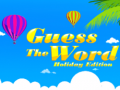 Peli Guess the Word Holiday Edition