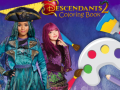 Peli  Descendants 2: Coloring Book  