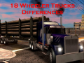 Peli 18 Wheeler Trucks Differences
