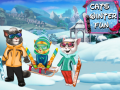 Peli Cats Winter Fun