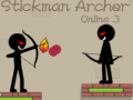 Peli Stickman Archer Online 3