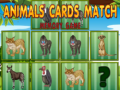 Peli Animals Cards Match 