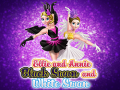 Peli Ellie and Annie Black Swan and White Swan