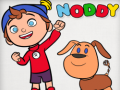 Peli Noddy Toyland detective paint