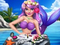 Peli Princess Mermaid Makeup Style
