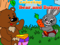 Peli Coloring Bear and Bunny