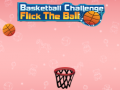 Peli Basketball Challenge Flick The Ball