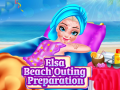 Peli Elsa Beach Outing Preparation