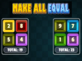 Peli Make all euqal