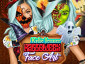 Peli Kylie Jenner Halloween Face Art