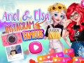 Peli Ariel and Elsa Instagram Famous