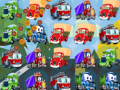 Peli Cartoon Trucks Match 3 