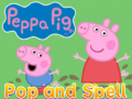 Peli Peppa pig pop and spell