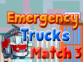 Peli Emergency Trucks Match 3
