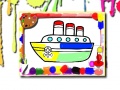 Peli Boats Coloring Book