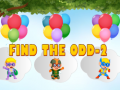 Peli Find The Odd - 2