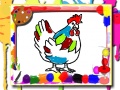 Peli Chicken Coloring Book