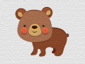 Peli Cartoon Bear Puzzle