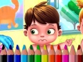 Peli Back To School: Baby Coloring Book