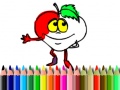 Peli Back To School: Fruits Coloring