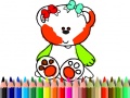 Peli Back to School: Sweet Bear Coloring