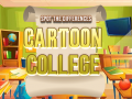 Peli Spot the Differences Cartoon College