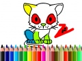 Peli Back To School: Cat Coloring