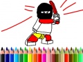Peli Back To School: Hero Coloring Book