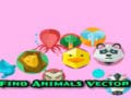 Peli Find Animals Vector
