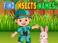 Peli Find Insects Names