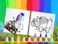 Peli Funny Animals Coloring Book
