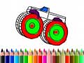 Peli Back To School: Monster Truck Coloring