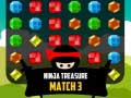 Peli Ninja Treasure Match 3
