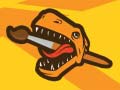 Peli Dinosaur Warrior Coloring