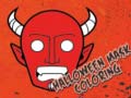 Peli Halloween Mask Coloring Book