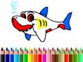 Peli Back To School: Shark Coloring Book