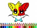 Peli Cute Bat Coloring Book