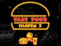 Peli Fast Food Match 3