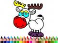 Peli Back to School: Deer Coloring Book