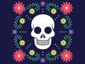 Peli Colorful Skull Jigsaw
